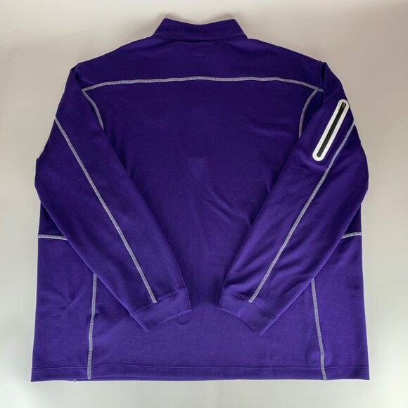Kansas State Wildcats NCAA Purple Columbia Golf Athletic Pullover Mens 2XL XXL - Picture 6 of 6